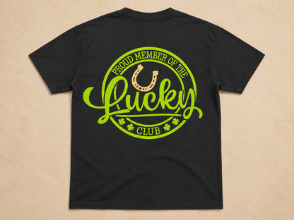 Are you a proud member of the Lucky Team? Lucky shirt