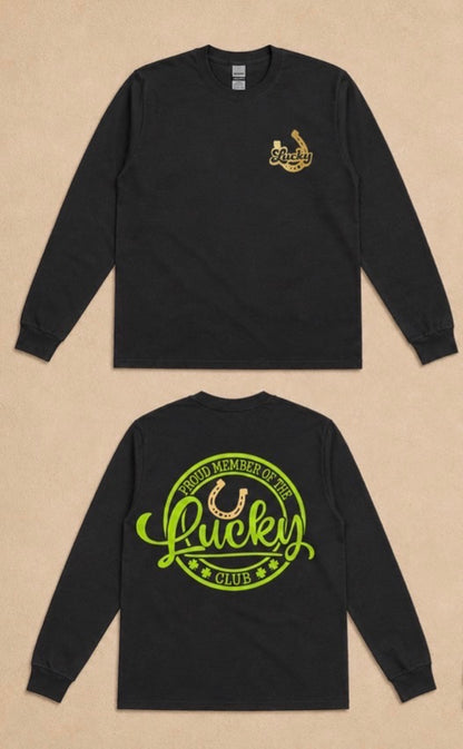 Are you a proud member of the Lucky Team? Lucky shirt