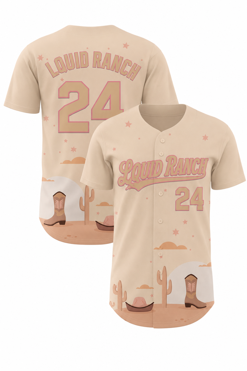 Lquid Ranch Baseball Jersey