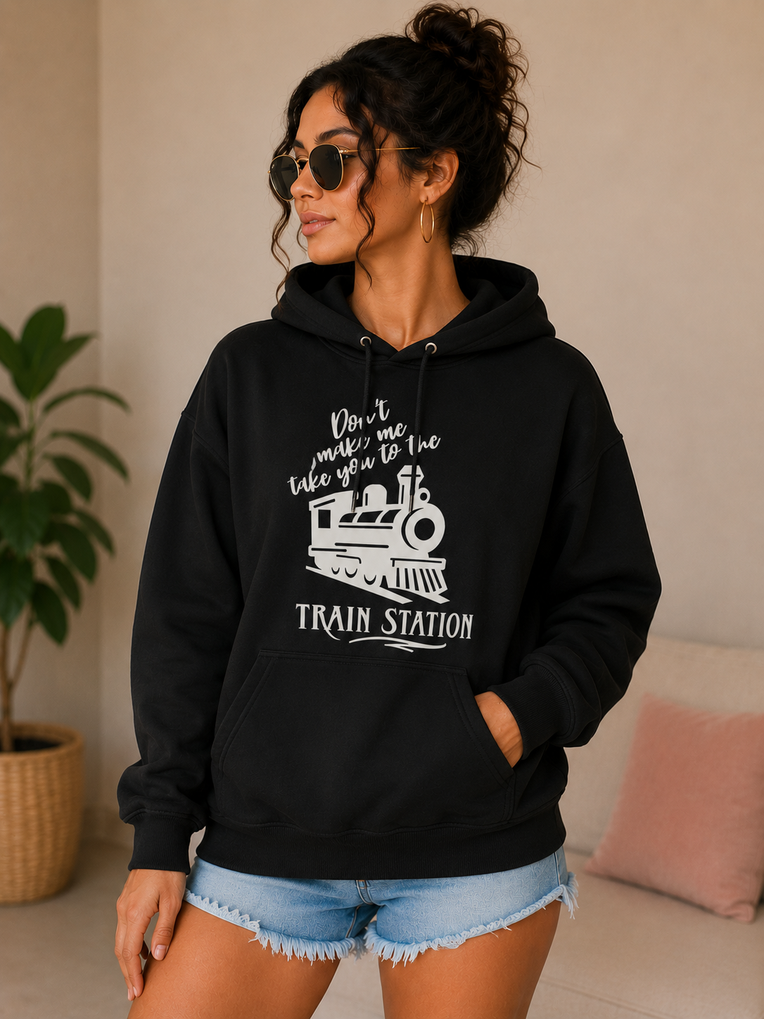 Don't make me take you to the TRAIN STATION