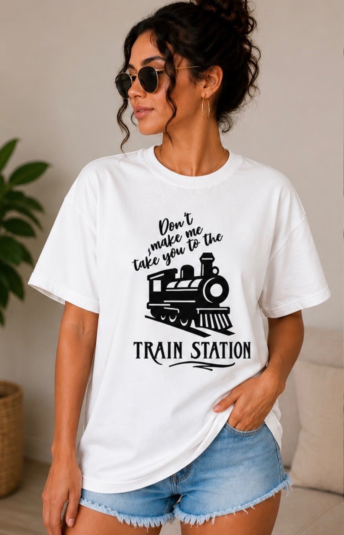 Don't make me take you to the TRAIN STATION