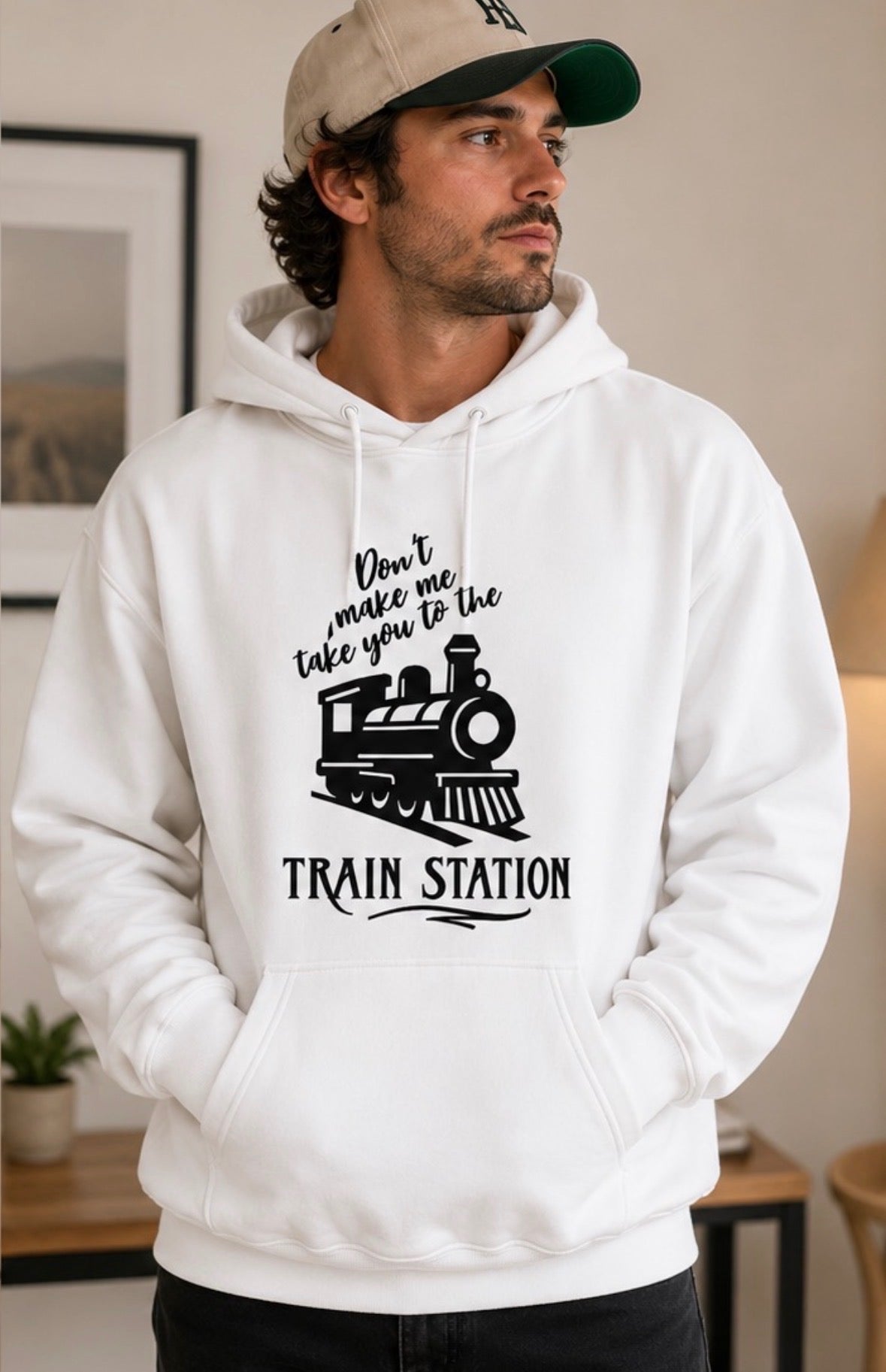 Don't make me take you to the TRAIN STATION