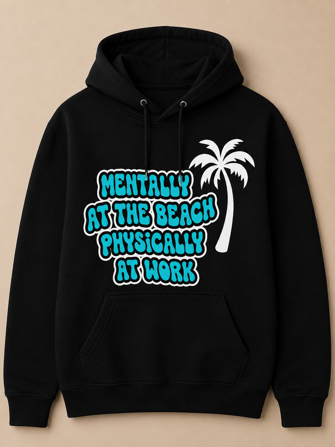 Mentally at the Beach, Physically at Work