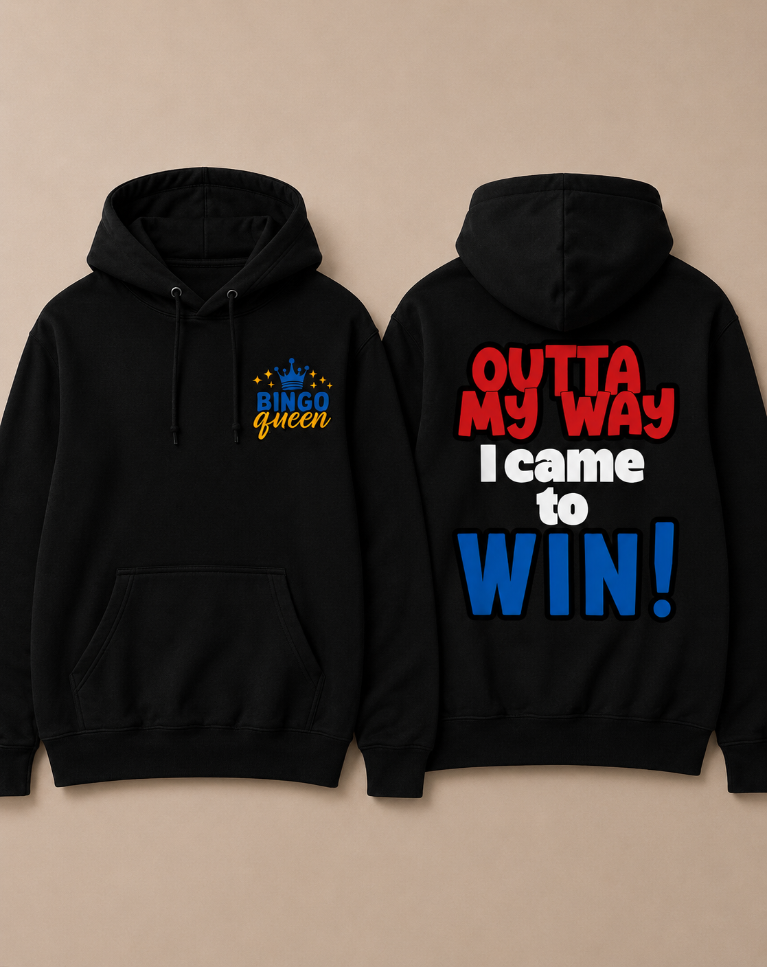 Bingo Queen & Bingo King – "Outta My Way, I Came to Win!"
