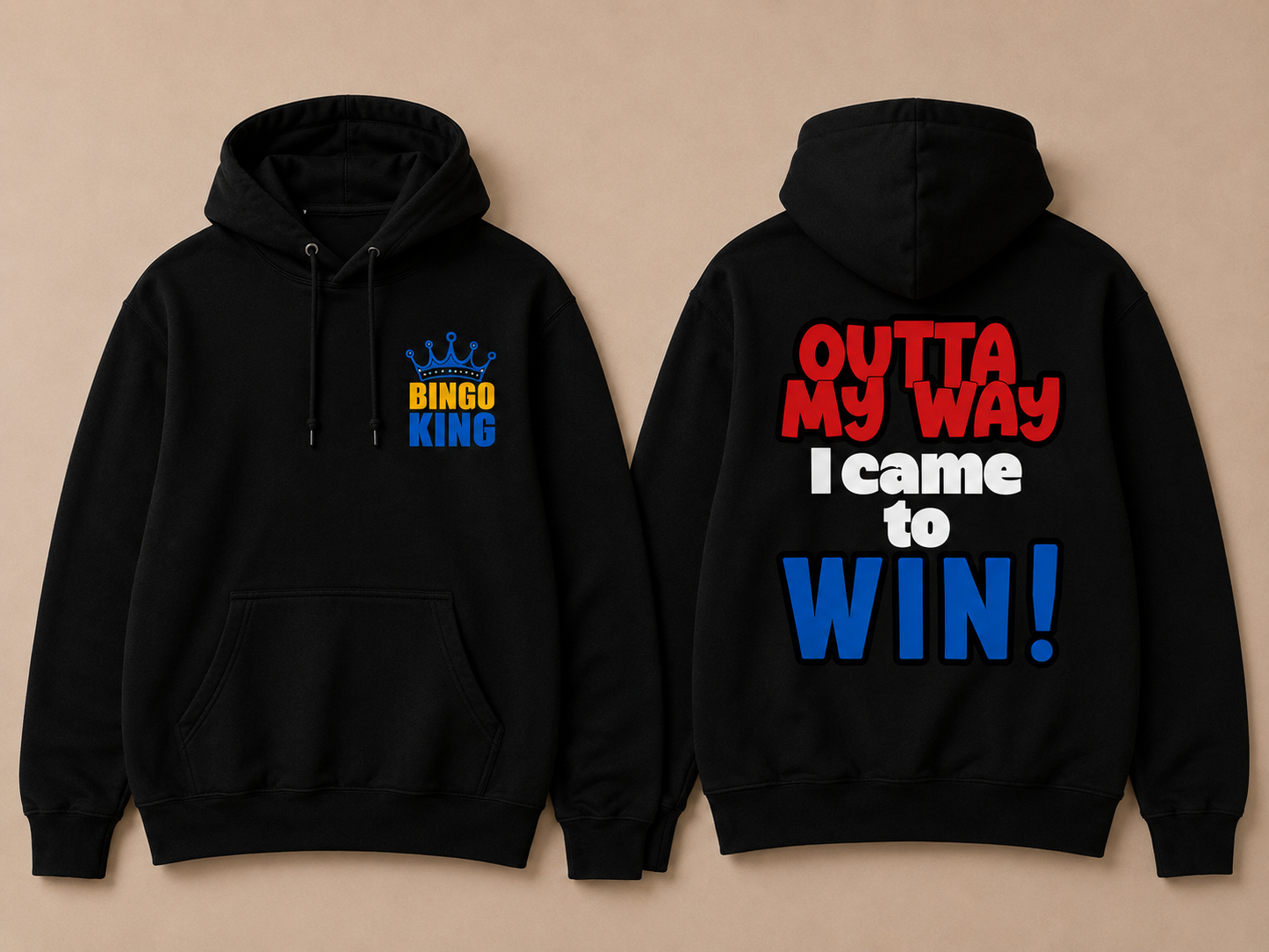 Bingo Queen & Bingo King – "Outta My Way, I Came to Win!"